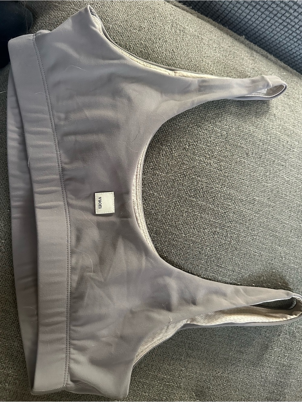 Vuori Taupe Wireless Sports Bralette - Picture 2 of 2